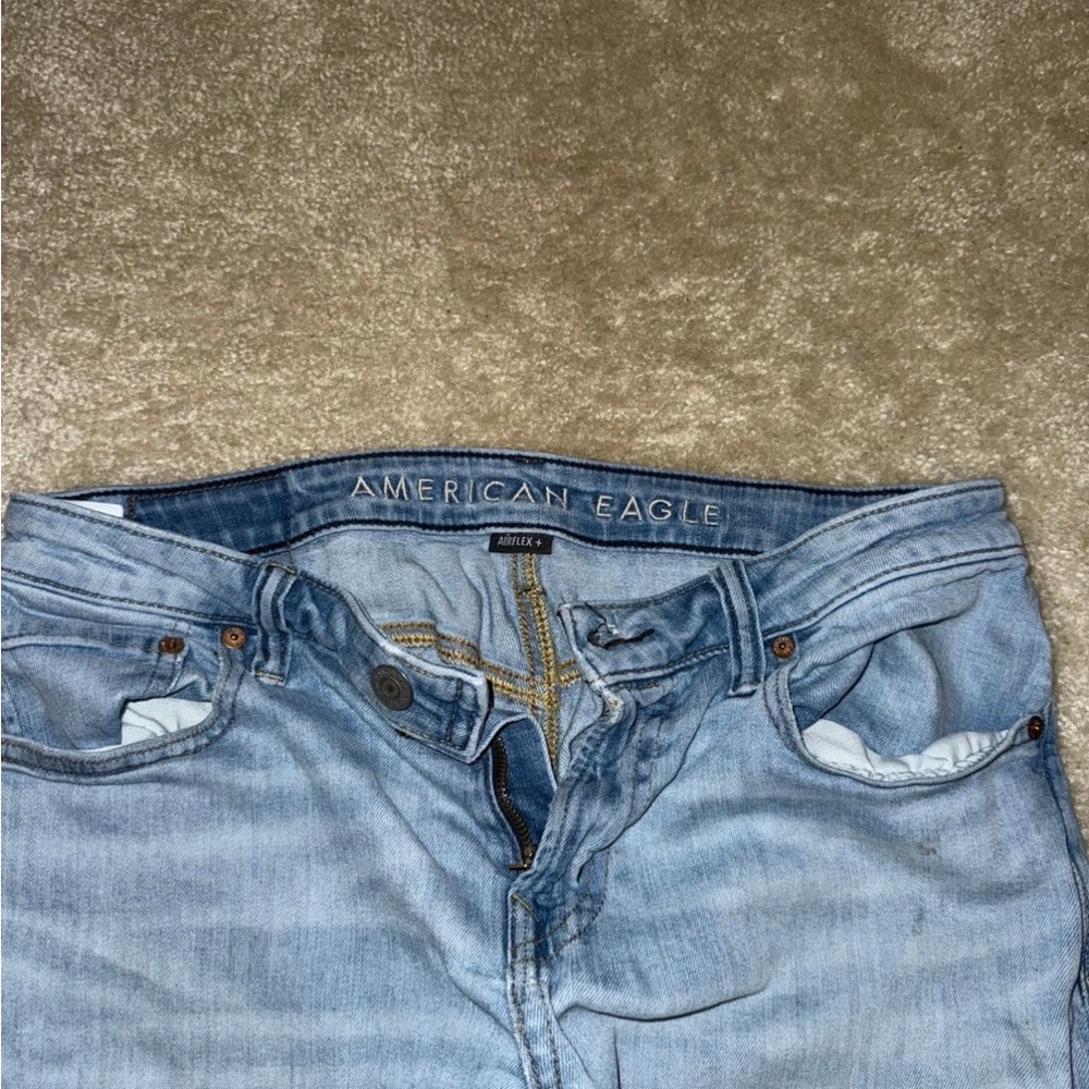 American Eagle Denim Jeans in Light Blue